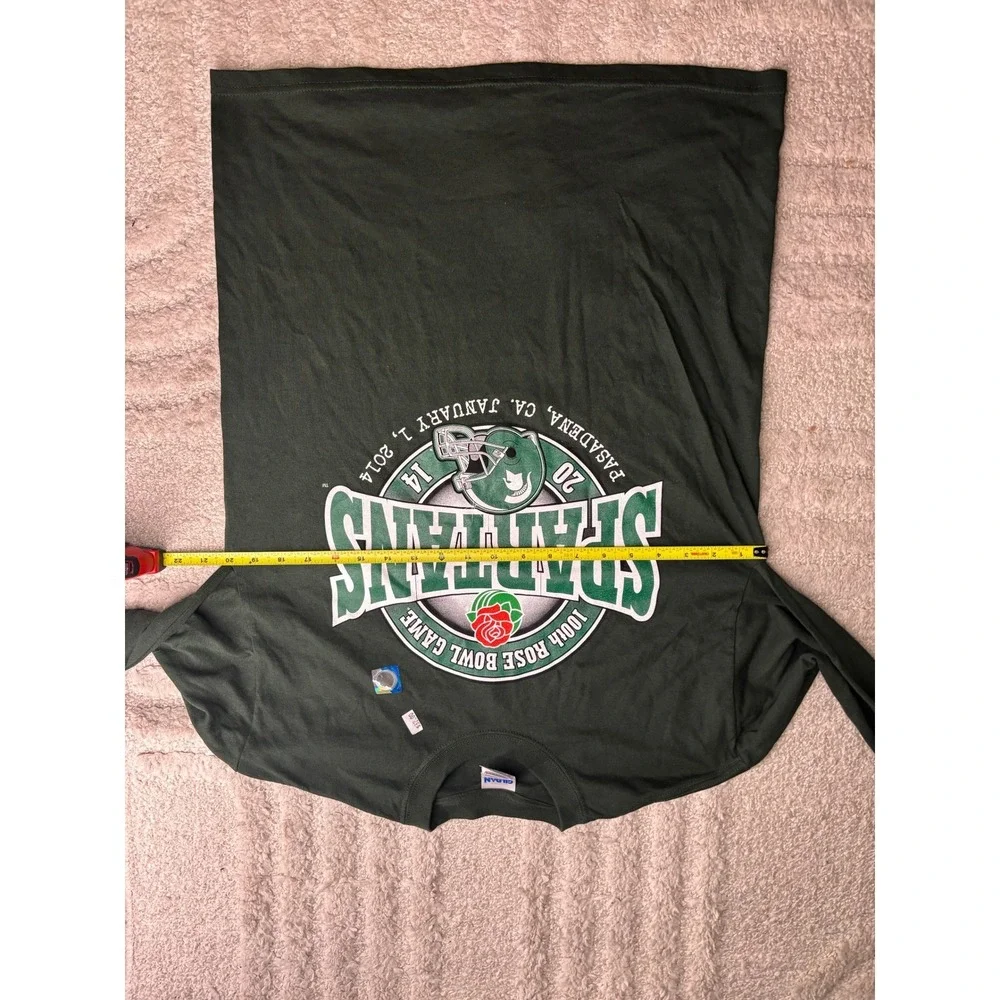 Michigan State Spartans 100th Rose Bowl Game‎ Long Sleeve Shirt Men's M NWT